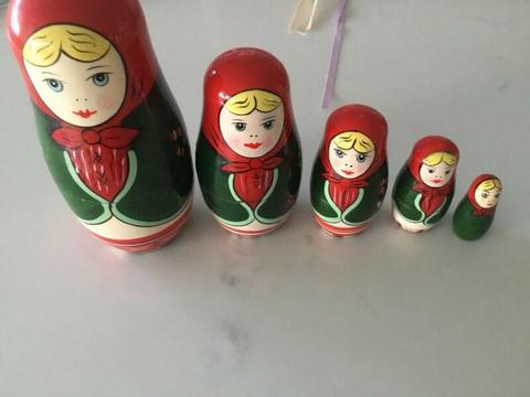 Babushka stacking dolls