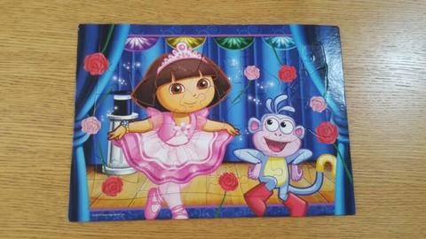 Dora Cardboard Frame Puzzles