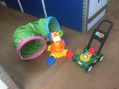 Assorted Toys :Little Tikes Gas n Go Lawn Mower