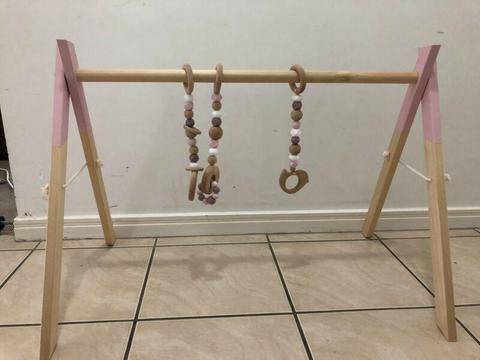 Wooden play gym