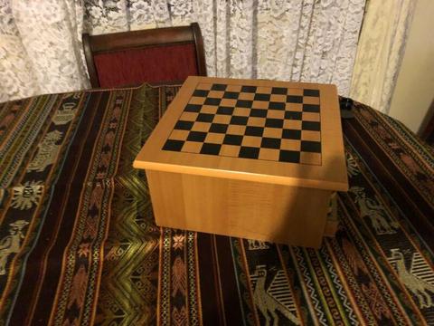 Wooden games box