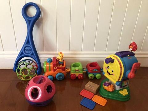 Toy Bundle - Fisher Price, Tupperware & more