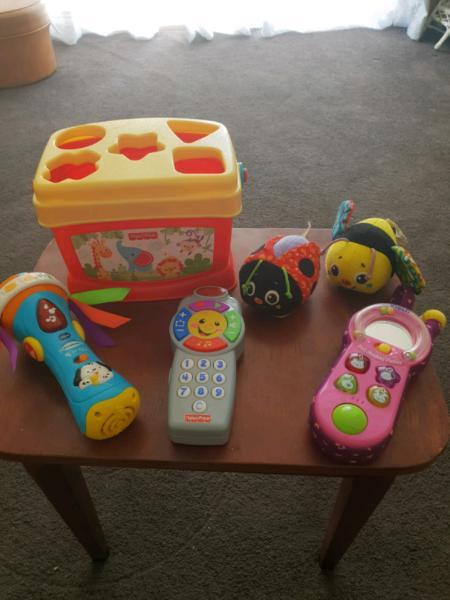 Fisher price and toys