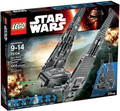 Lego 75104 Star Wars Kylo Rens Command Shuttle: BRAND NEW RETIRED