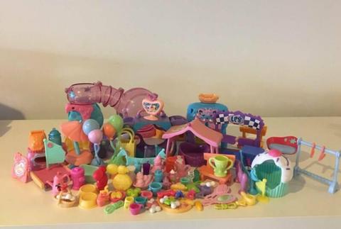 Littlest Pet Shop Playsets and heaps of accessories