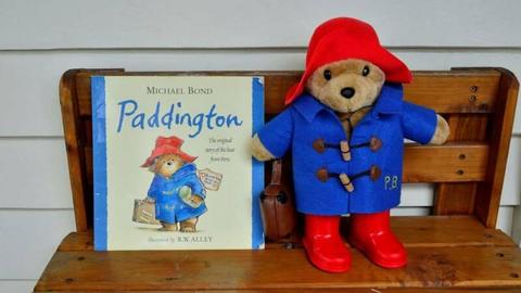 Paddington Bear Toy and Book Bundle