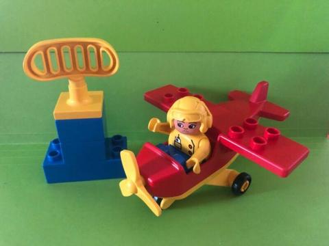 Lego Duplo #2676 Bertie Little Red Plane 1993 Vintage Toys
