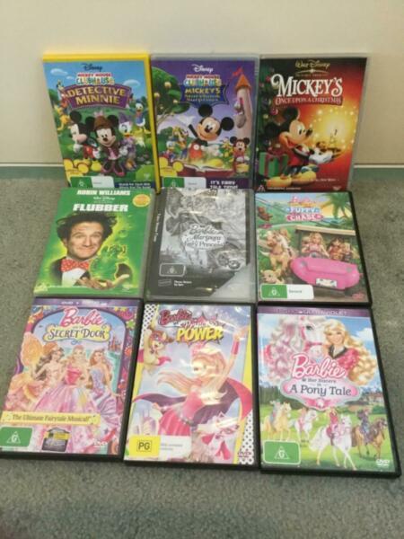 Kids Dvds any 3 for $10