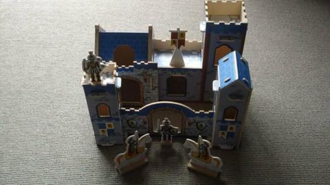Kids Wooden Toy Castle