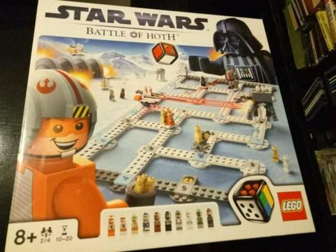 RARE LEGO BATTLE OF HOTH BOARD GAME COMPLETE AND BOXED