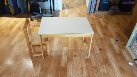 Kids table with Chair
