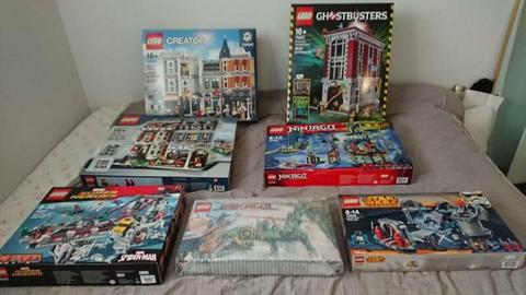 LEGO BIG SETS 76057,70732,10218,75827, 75093,70612