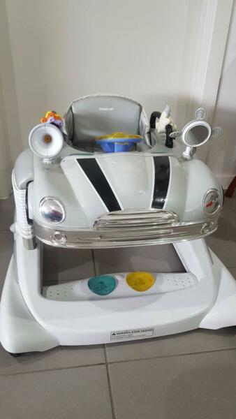 STEELCRAFT VW BUG CAR BABY WALKER - QUALITY AND IN GOOD CONDITION