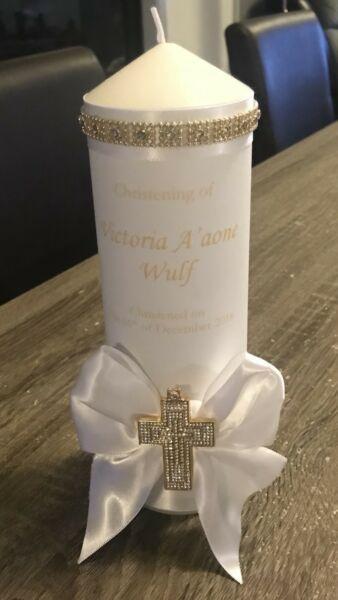 Christening candle