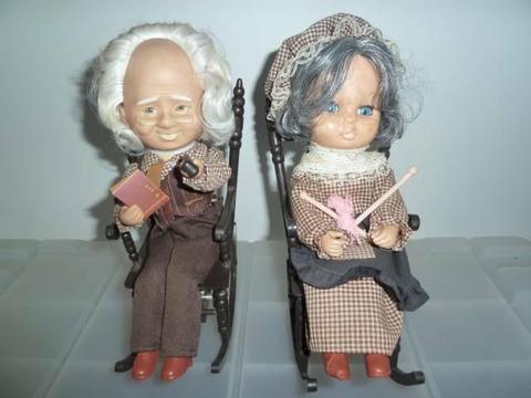 Dolls -Grandma and Grandpa