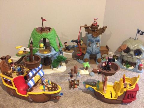 Jake and the neverland pirate toys