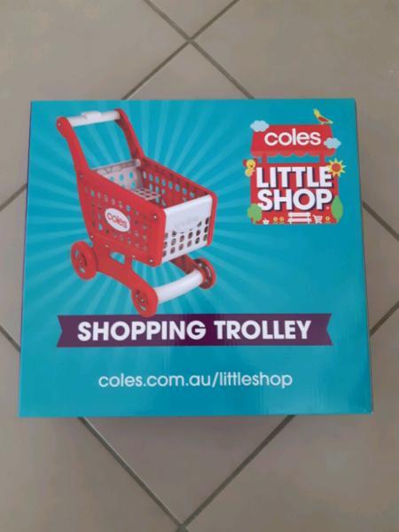 Coles Little Shop Trolley