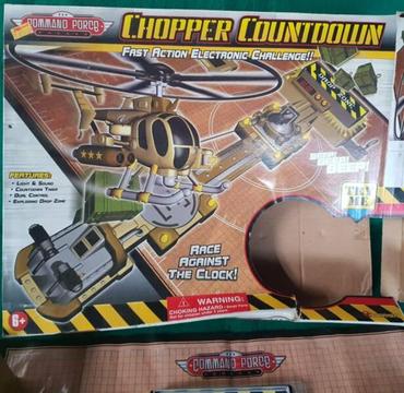 Command Force Chopper Countdown Toy