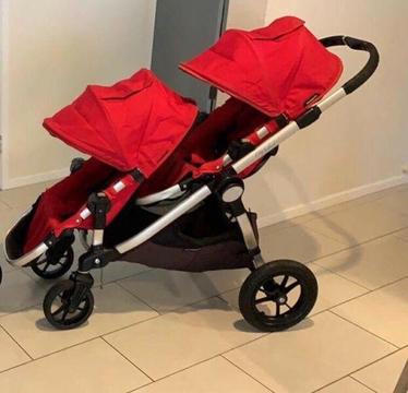 Baby Jogger City Select Double with Basinet Kit