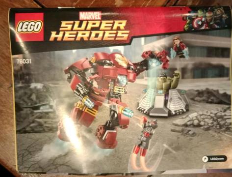 Lego super heroes hulk buster smash 76031