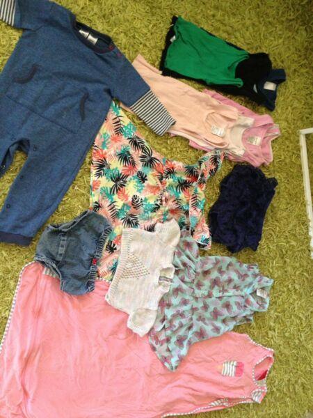 Girls clothes size 1-2