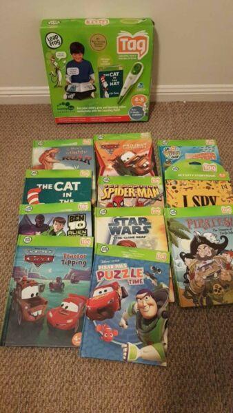 Leap frog reader and used books