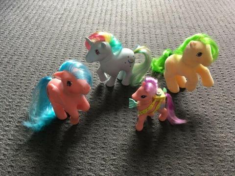Vintage My Little Ponies
