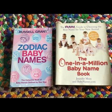 Baby Name Books Baby Names & The One in a million baby name book