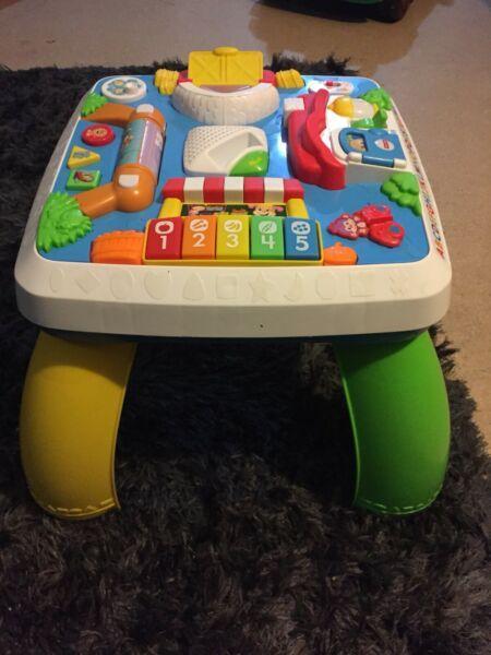 Fisher n price play table