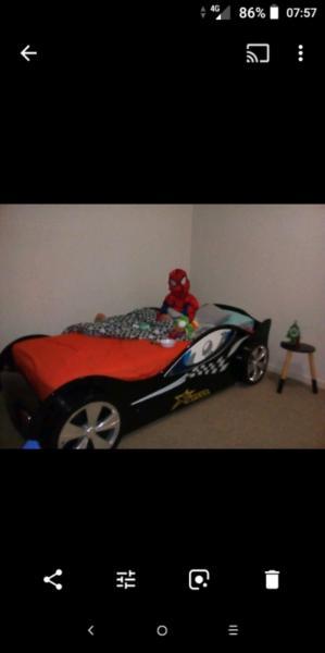 Kids car bed