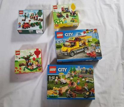 LEGO - Collection of 5 smaller sets - NEW