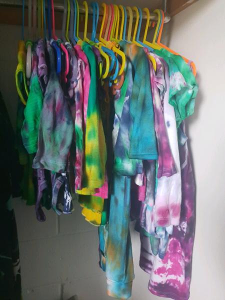 Tye dye clothing