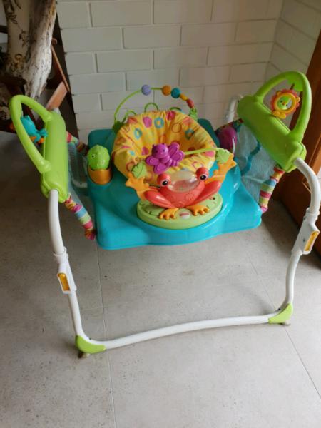 Fisher Price baby jumping activity centre