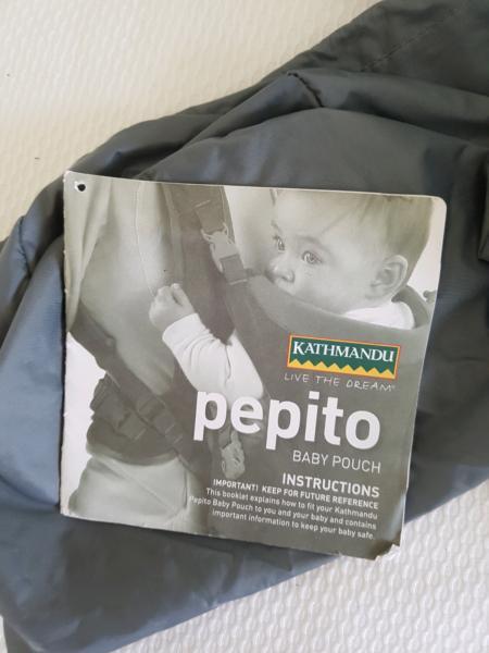 Kathmandu pepito baby pouch/carrier
