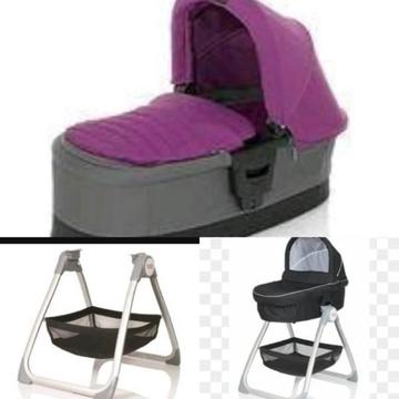 Britax bassinet and stand combo
