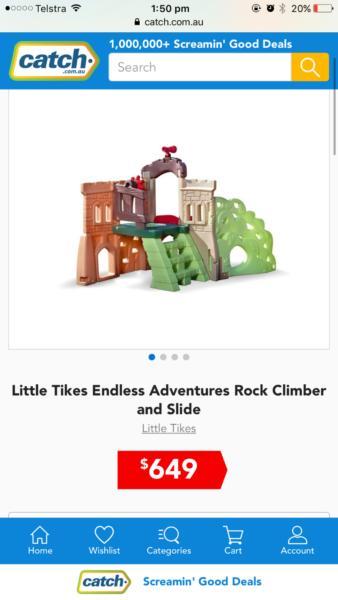 Little Tikes Play Set with Slide