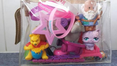 A TOTE BAG OF TOYS - A Mixed Assortment
