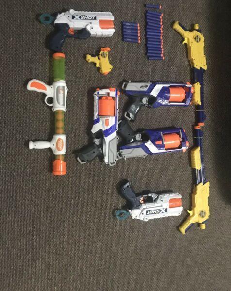 10 nerf gun 2 exclusive guns/bullets and more