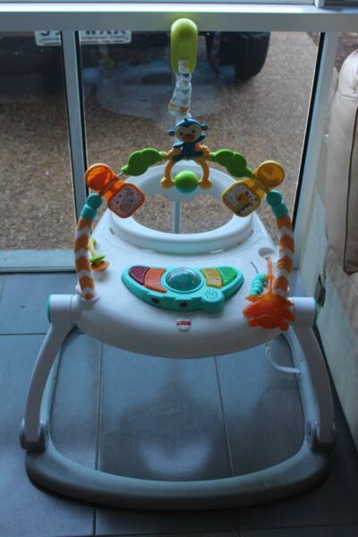 Baby jumping seat stand