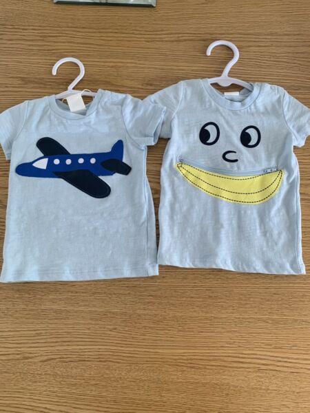 2 x Seed Heritage baby T-shirt's