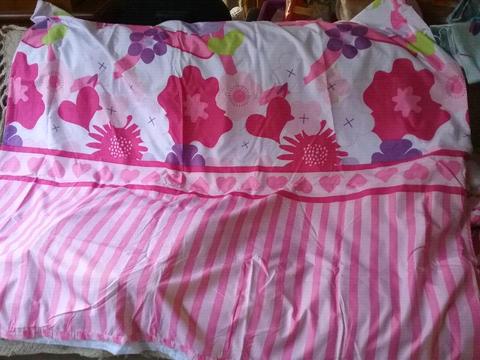 Single girls doona cover and pillowcase