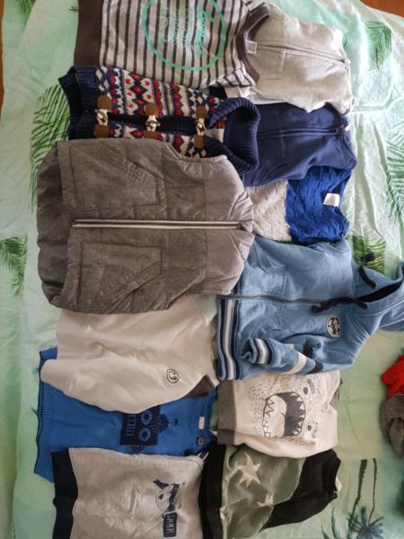 13 x Boy bulk lot of jumpers size 12-18mth