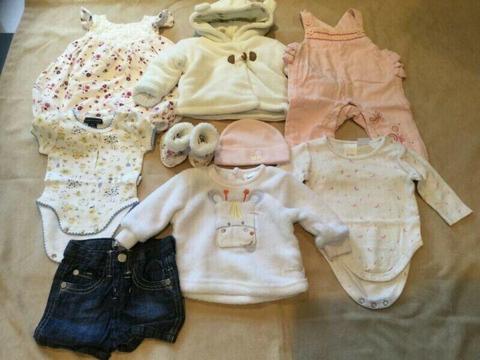0000 BABY GIRL'S OUTFITS!! ALMOST BRAND NEW!! SAVE $132!!