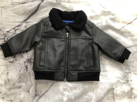 000 baby leather look jacket