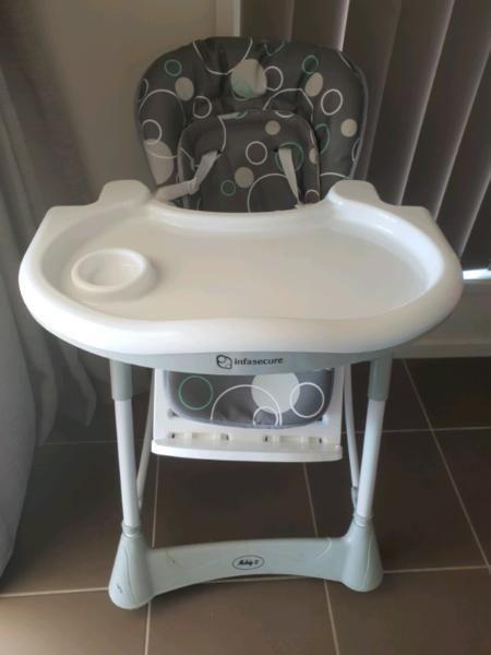 Infasecure high chair