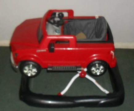 Bright starts Baby/Toddler Red Ford F 150 Truck Walker with sound