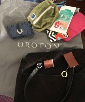 Oroton Nappy bag and Wallet