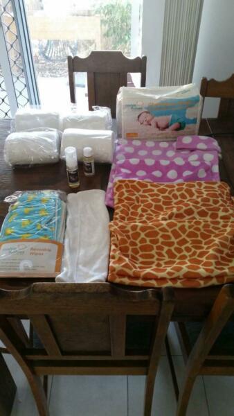 Modern cloth nappies accessories