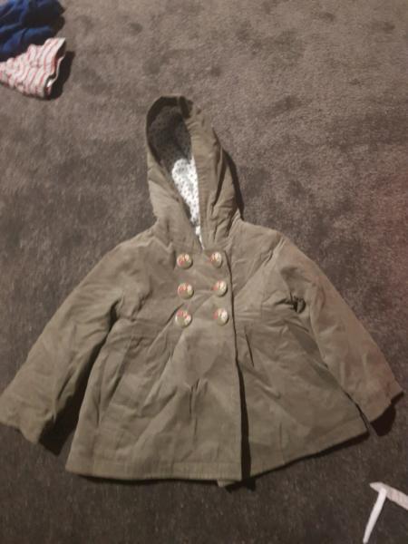 Girls size 2 fully lined jacket
