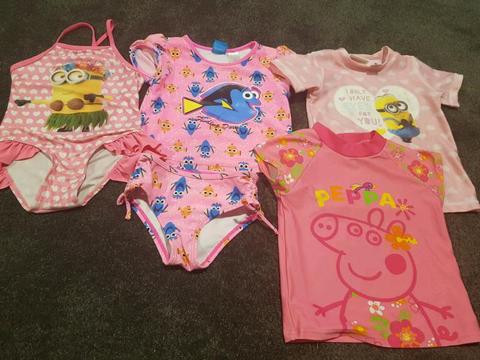 Girls size 2 swimmers